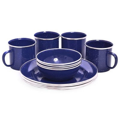 Enamel Dinner Set 12 Piece Enamel Dinner Set 12 Piece