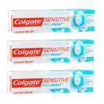 Colgate – Sensitive Pro-Relief Fluoride Toothpaste – Instant Relief (3x75ml) Colgate – Sensitive Pro-Relief Fluoride Toothpaste – Instant Relief (3x75ml)