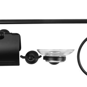 Wildberry – 5 Piece Matt Black Bathroom Accessory Set Wildberry – 5 Piece Matt Black Bathroom Accessory Set