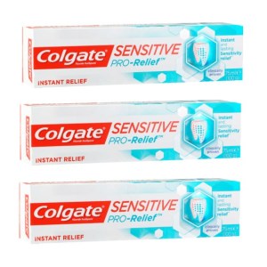 Colgate – Sensitive Pro-Relief Fluoride Toothpaste -Instant Relief (3x75ml) Colgate – Sensitive Pro-Relief Fluoride Toothpaste -Instant Relief (3x75ml)