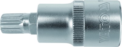 Yato – Spline Socket Bit 1/2″(M16 X 50mm) Yato – Spline Socket Bit 1/2″(M16 X 50mm)