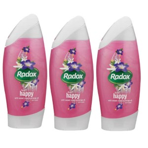 Radox – Feel Happy Shower Gel / Body Wash (3 x 250ml) Radox – Feel Happy Shower Gel / Body Wash (3 x 250ml)