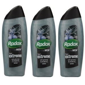 Radox – Feel Extreme (For Men) Shower Gel / Body Wash (3 x 400ml) Radox – Feel Extreme (For Men) Shower Gel / Body Wash (3 x 400ml)