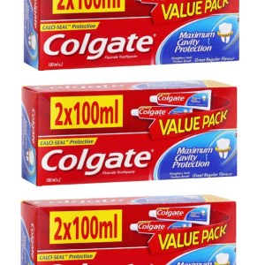 Colgate – Maximum Cavity Protection Toothpaste Value Pack (6 x 100ml) Colgate – Maximum Cavity Protection Toothpaste Value Pack (6 x 100ml)