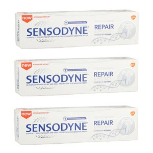 Sensodyne – Repair & Protect with Novamin Toothpaste – Whitening (3 x 75ml) Sensodyne – Repair & Protect with Novamin Toothpaste – Whitening (3 x 75ml)