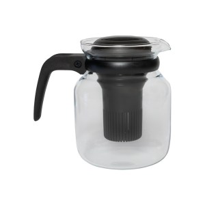 Simax Matura 1.25L Tea Jug – Transparent/Black Simax Matura 1.25L Tea Jug – Transparent/Black