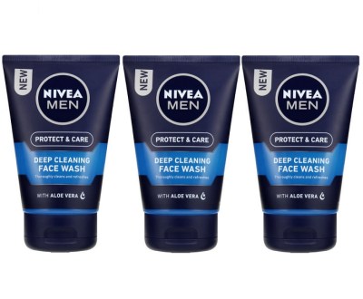 Nivea Men – Originals Deep Cleaning Face Wash (3 x 100ml) Nivea Men – Originals Deep Cleaning Face Wash (3 x 100ml)