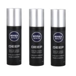 Nivea Men – Deep Face Moisturiser / Deep Matte (3 x 50ml) Nivea Men – Deep Face Moisturiser / Deep Matte (3 x 50ml)
