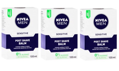 NIVEA Men – Post Shave Balm Sensitive (3 x 100ml) NIVEA Men – Post Shave Balm Sensitive (3 x 100ml)