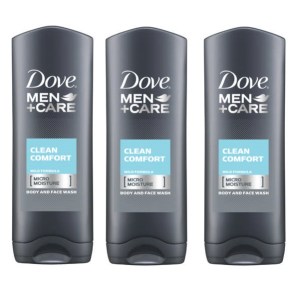 Dove Men + Care – Body Wash Clean Comfort (3 x 400ml) Dove Men + Care – Body Wash Clean Comfort (3 x 400ml)
