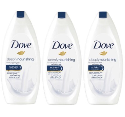 Dove – Body Wash Deeply Nourishing (3 x 500ml) Dove – Body Wash Deeply Nourishing (3 x 500ml)
