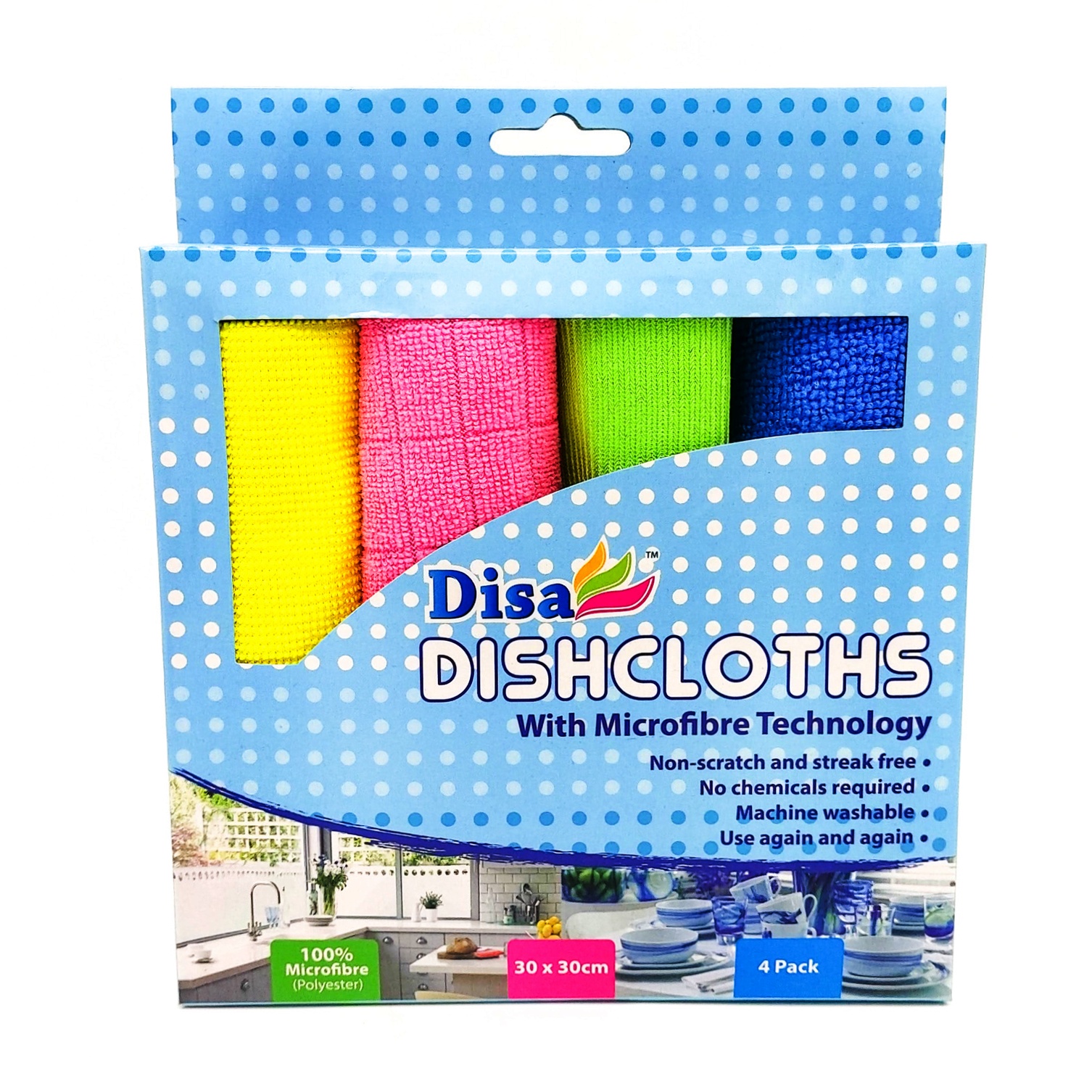 4 Pack Microfibre Cloths 4 Pack Microfibre Cloths