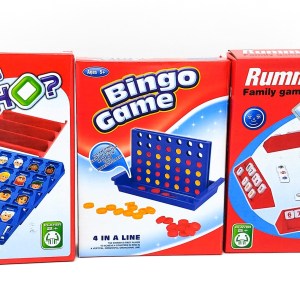 Travel Game Combo Set – Guess Who? + Bingo Game + Rumminkub Travel Game Combo Set – Guess Who? + Bingo Game + Rumminkub