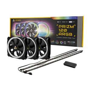 Antec PRIZM 3xARGB LED Fans|2xLED Strip|1xController Antec PRIZM 3xARGB LED Fans|2xLED Strip|1xController