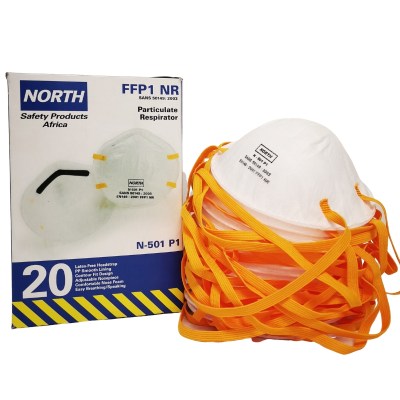 North – Dust Face Masks – FFP1 – Pack of 20 North – Dust Face Masks – FFP1 – Pack of 20