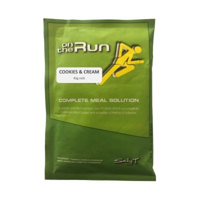 Sally T. On The Run Cookies & Cream 50X45G Sachets Sally T. On The Run Cookies & Cream 50X45G Sachets
