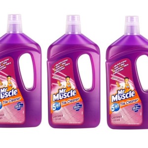 Mr Muscle – 5-in-1 Tile Cleaner Lavender Fields (3 x 750ml) Mr Muscle – 5-in-1 Tile Cleaner Lavender Fields (3 x 750ml)