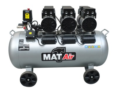 Compressor Matair 100Ltt Oil Less Silent Compressor Matair 100Ltt Oil Less Silent