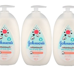 Johnson’s – Cottontouch Face And Body Lotion (3 x 500ml) Johnson’s – Cottontouch Face And Body Lotion (3 x 500ml)