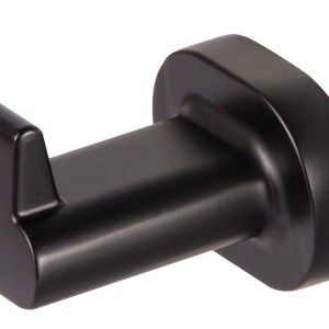 Wildberry Matt Black Robe Hook Wildberry Matt Black Robe Hook