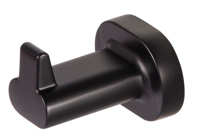 Wildberry Matt Black Robe Hook Wildberry Matt Black Robe Hook