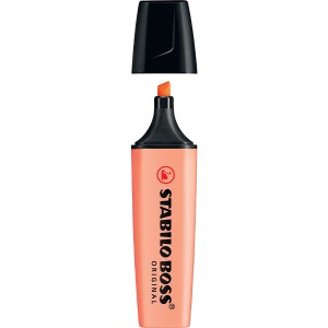 STABILO Boss Highliter Pastel Peach Box 10 STABILO Boss Highliter Pastel Peach Box 10