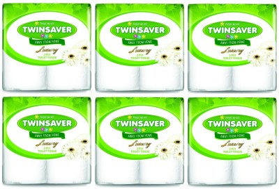 Twinsaver – Toilet paper – Luxury Soft Toiletpaper – 2 Ply (24 x Rolls) Twinsaver – Toilet paper – Luxury Soft Toiletpaper – 2 Ply (24 x Rolls)