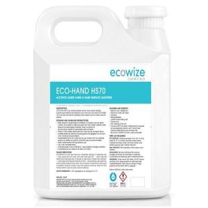 Ecowize – Hand Sanitiser 70% Alcohol Based – Spritzer (5 Litre Bottle) Ecowize – Hand Sanitiser 70% Alcohol Based – Spritzer (5 Litre Bottle)