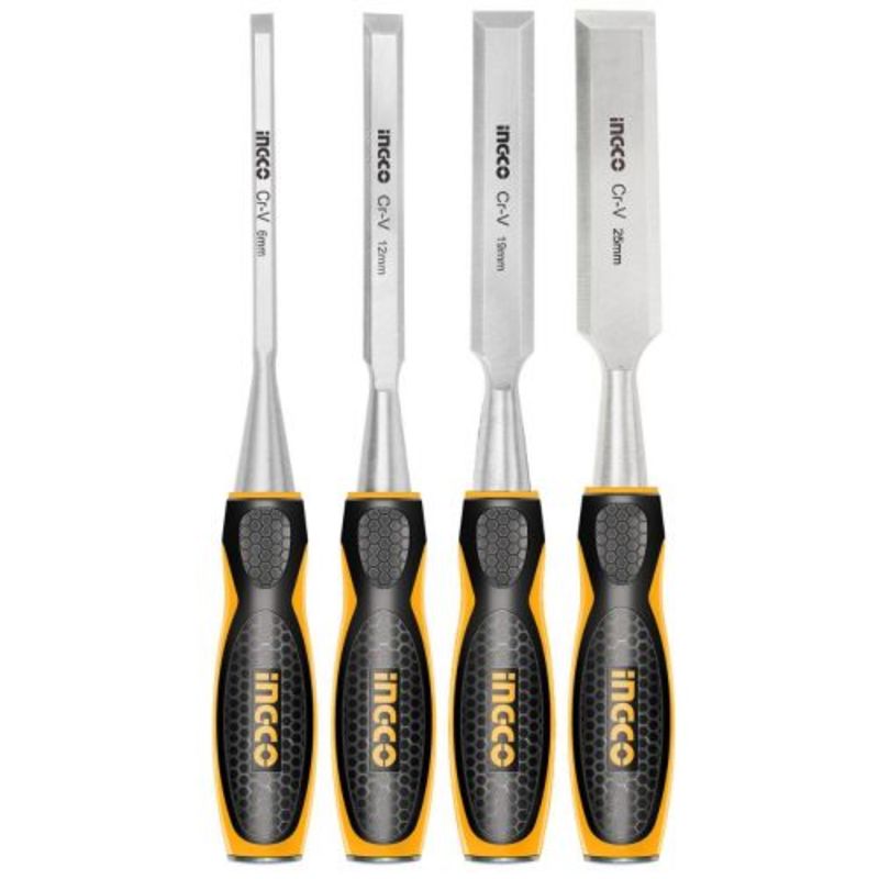 Ingco Wood Chisel Set CR-V HKTWC0401 Ingco Wood Chisel Set CR-V HKTWC0401