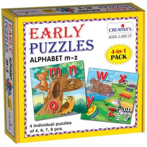Creatives Early Puzzle Step ll – Alphabet M to Z Creatives Early Puzzle Step ll – Alphabet M to Z