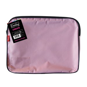 CROXLEY Canvas Gusset Book Bag Pink Pack of 6 CROXLEY Canvas Gusset Book Bag Pink Pack of 6