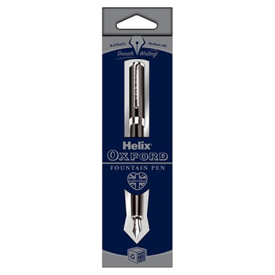 Helix Oxford Fountain Pen – Graphite Helix Oxford Fountain Pen – Graphite