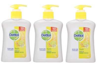 Dettol – Liquid Handwash – Fresh (3 x 200ml) Dettol – Liquid Handwash – Fresh (3 x 200ml)
