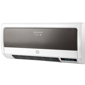 Taurus Heater Ceramic Wall Mount Ceramic White 2 Heat Settings 2000W Taurus Heater Ceramic Wall Mount Ceramic White 2 Heat Settings 2000W