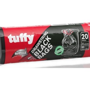 Tuffy – Drawstring Refuse Bag on a Roll 20’s Tuffy – Drawstring Refuse Bag on a Roll 20’s