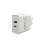 Gizzu 36W PD Type-C & USB QC 3.0 Wall Charger – White Gizzu 36W PD Type-C & USB QC 3.0 Wall Charger – White
