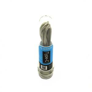 Orico Type-C to USB 1m ChargeSync Tube Cable – Silver Orico Type-C to USB 1m ChargeSync Tube Cable – Silver