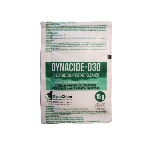 Dynacide-D30 – Chlorine Disinfectant Cleaner Sachets (10 x 15g Sachets) Dynacide-D30 – Chlorine Disinfectant Cleaner Sachets (10 x 15g Sachets)
