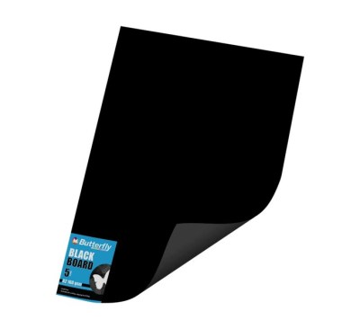 Butterfly A2 Bright Board – Pack Of 5 Black Butterfly A2 Bright Board – Pack Of 5 Black