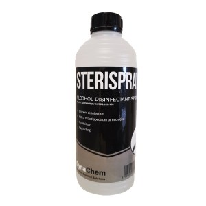 Sterispray Alcohol Disinfectant Spray – 1 Litre Sterispray Alcohol Disinfectant Spray – 1 Litre