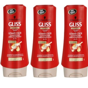 Schwarzkopf Gliss – Hair Repair Conditioner Ultimate Color – (3 x 200ml) Schwarzkopf Gliss – Hair Repair Conditioner Ultimate Color – (3 x 200ml)