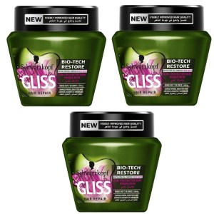 Schwarzkopf Gliss – Biotech Treatment – (3 x 300ml) Schwarzkopf Gliss – Biotech Treatment – (3 x 300ml)