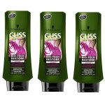 Schwarzkopf Gliss – Biotech Conditioner – (3 x 400ml) Schwarzkopf Gliss – Biotech Conditioner – (3 x 400ml)