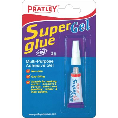 Pratley Superglue Gel – 3g Pratley Superglue Gel – 3g