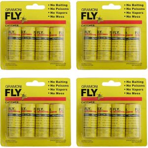 Fly Catcher Trap Sticky Ribbon – 4 packs Fly Catcher Trap Sticky Ribbon – 4 packs