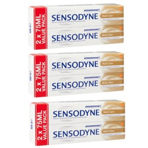 Sensodyne – Twin Pack Multi Care Toothpaste Value pack (6 x 75ml) Sensodyne – Twin Pack Multi Care Toothpaste Value pack (6 x 75ml)
