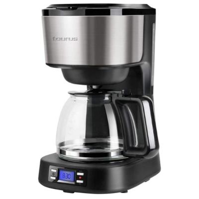 Taurus Coffee Maker With Stainless Steel Wrap Digital Black 1.2L 900W “Verona Legend” Taurus Coffee Maker With Stainless Steel Wrap Digital Black 1.2L 900W “Verona Legend”