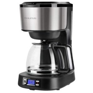 Taurus Coffee Maker With Stainless Steel Wrap Digital Black 1.2L 900W “Verona Legend” Taurus Coffee Maker With Stainless Steel Wrap Digital Black 1.2L 900W “Verona Legend”