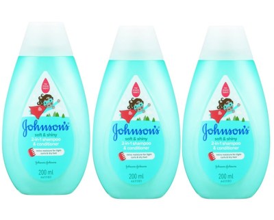 Johnson’s – Shampoo & Conditioner – Soft & Shiny (3 x 200ml) Johnson’s – Shampoo & Conditioner – Soft & Shiny (3 x 200ml)