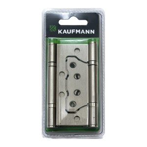 Kaufmann Flush Hinge Steel 100mm Satin Nickel (Pair) Kaufmann Flush Hinge Steel 100mm Satin Nickel (Pair)